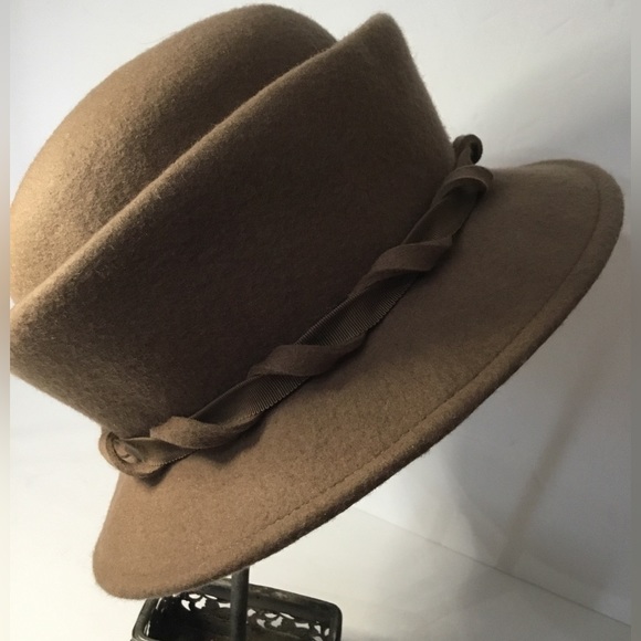 M’sieu Leon Women’s Felt Hat Made In Canada - Picture 3 of 5